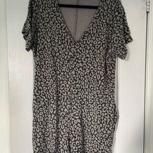 Smash & Tess XXL Lindsay Leopard Romper (shorts)